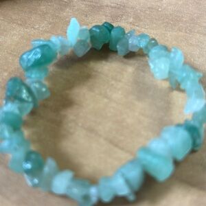 #092 Fluorite  Bracelet chips NEW ARRIVAL